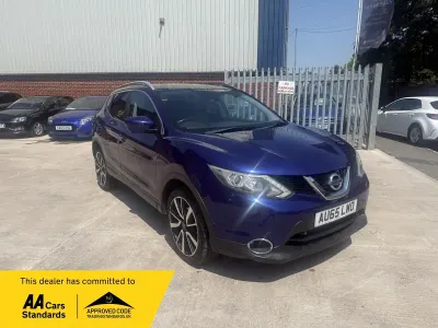 Used Nissan Qashqai Tekna 115 HP (84 kW) 2016 Blue SUV