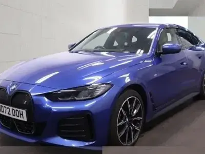 Used BMW i4 M Sport 250 kW (340 HP) 2022 Blue Sedan