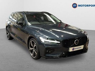 Used Volvo V60 Plus 163 HP (119 kW) 2022 Blue Estate