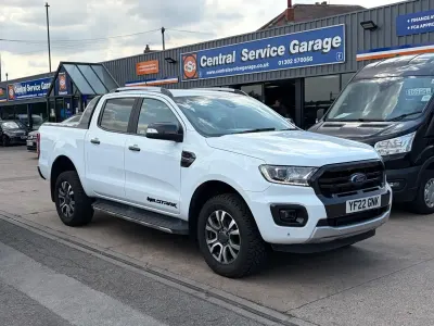 Used Ford Ranger Wildtrack 210 HP (154 kW) 2022 White Pickup