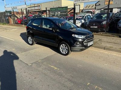 Used Ford Ecosport Zetec 95 HP (69 kW) 2017 Black SUV