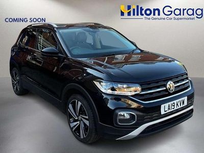 Used VW T-Cross SEL 115 HP (84 kW) 2019 Black SUV