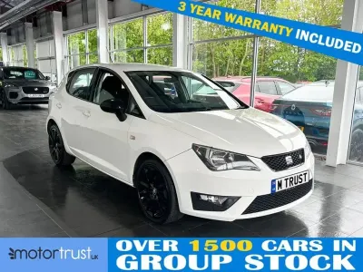 Usado Seat Ibiza FR 90 HP (66 kW) 2017 Branco Citadino