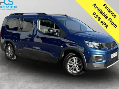 Used Peugeot e-Rifter Allure Premium 100 kW (136 HP) 2022 Blue MPV