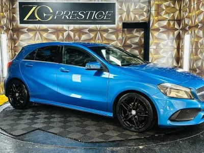 Used Mercedes A200 Executive 136 HP (100 kW) 2017 Blue Hatchback