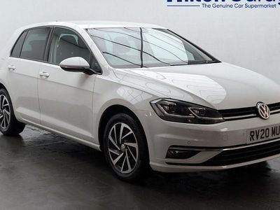White Used 2020 VW Golf VII Edition Hatchback | £12,350 (Fair price)