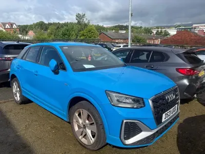 Used Audi Q2 S-Line 2021 Blue SUV