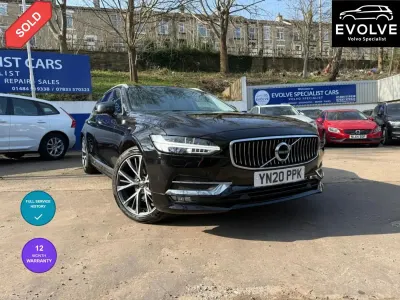 Usado Volvo V90 Inscription 190 CV (139 kW) 2020 Negro Familiar