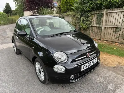 Used Fiat 500 Lounge 69 HP (50 kW) 2020 Black Hatchback