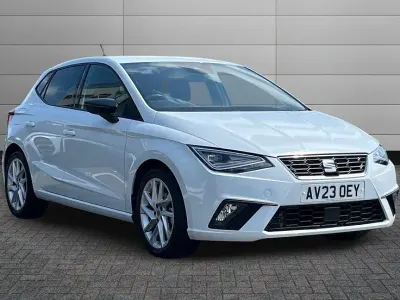 Used Seat Ibiza FR 110 HP (80 kW) 2023 White Hatchback