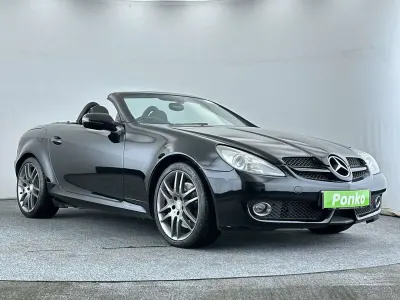 Begagnad Mercedes SLK280 2009 Svart Cab