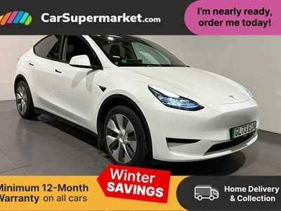 White Used 2023 Tesla Model Y RWD SUV | £25,187 (Fair price)