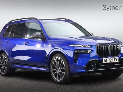 Blue Used 2022 BMW X7 Comfort Edition SUV | £77,000
