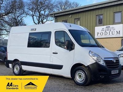 Used Vauxhall Movano 130 HP (95 kW) 2018 White MPV