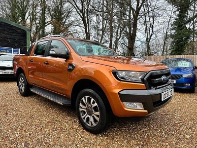 Orange Used 2017 Ford Ranger Wildtrack Pickup | £15,995 (Fair price)