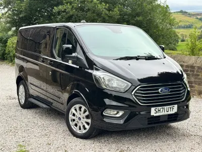Used Ford Tourneo Custom Titanium 2021 Black Van