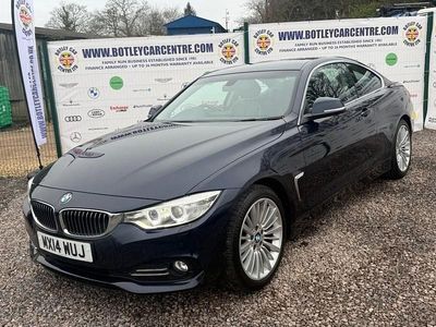 Used BMW 420 Luxury Line 184 HP (135 kW) 2014 Blue Coupe