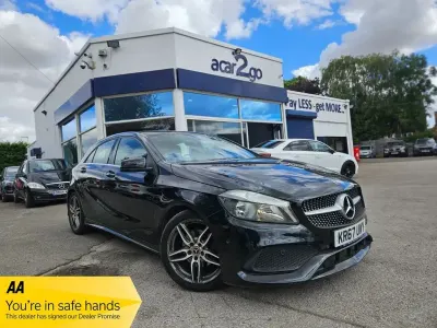 Used Mercedes A160 Executive 102 HP (75 kW) 2017 Black Hatchback