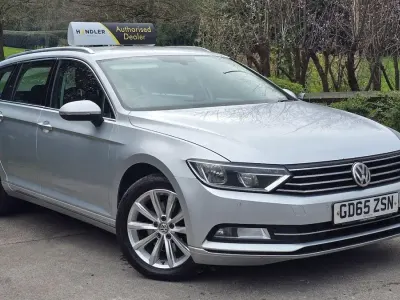 Used VW Passat SE 120 HP (88 kW) 2015 Silver Estate