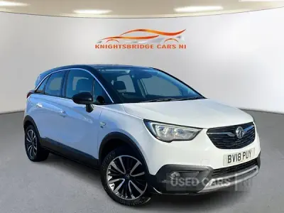 Used Vauxhall Crossland X Elite 120 HP (88 kW) 2018 White SUV