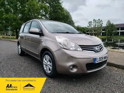 Used Nissan Note Acenta 110 HP (80 kW) 2009 Beige Hatchback
