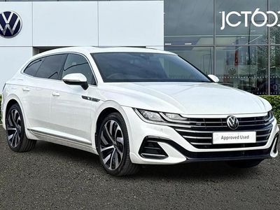 Used VW Arteon R-line 218 HP (160 kW) 2022 White Estate