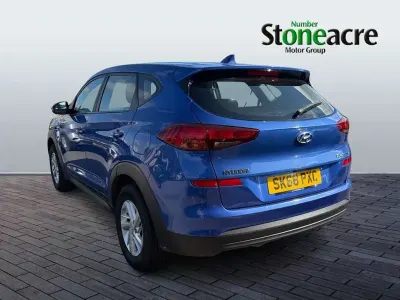 Used Hyundai Tucson 129 HP (94 kW) 2018 Blue SUV