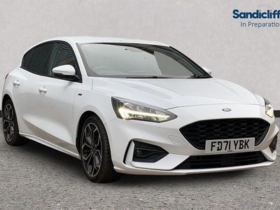 Used Ford Focus ST-Line X 120 HP (88 kW) 2021 White Hatchback