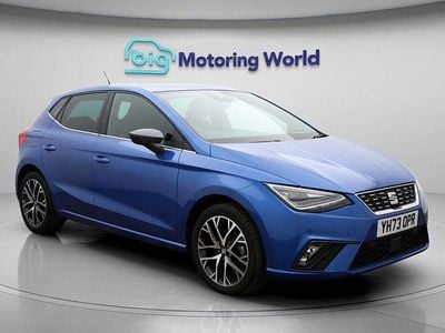 Used Seat Ibiza XCELLENCE Lux 110 HP (80 kW) 2023 Blue Hatchback