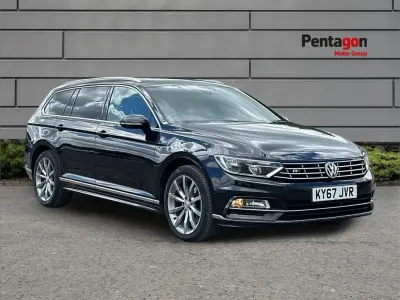 Used VW Passat R-line 147 HP (108 kW) 2017 Black Estate