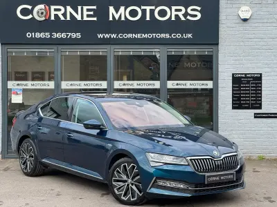 Used Skoda Superb LAURIN & KLEMENT 190 HP (139 kW) 2022 Blue Hatchback