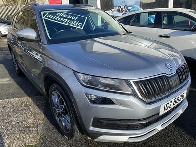 Grey Used 2018 Skoda Kodiaq Scout 4x4 SUV | £15,400 (Fair price)