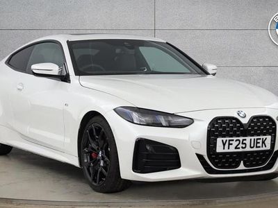 White Used 2025 BMW 420 M Sport Coupe | £39,850 (Fair price)