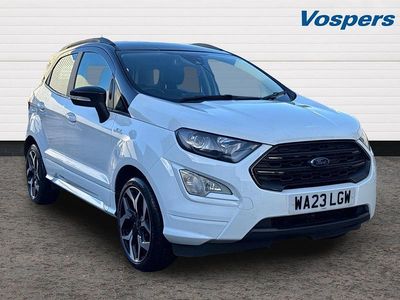 White Used 2023 Ford Ecosport ST-Line SUV | £14,345 (Fair price)
