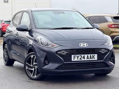 Used Hyundai i10 Premium 2024 Grey Hatchback