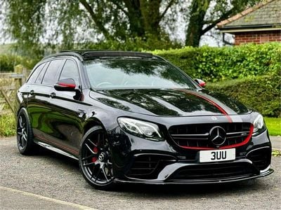 Black Used 2017 Mercedes E63S AMG Premium Estate | £39,995