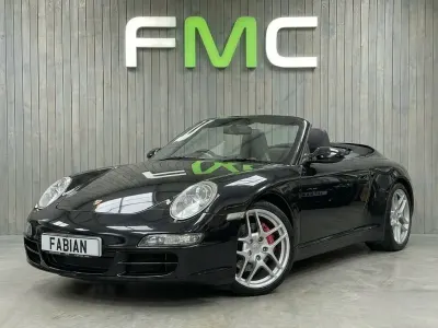 Used Porsche 911 355 HP (261 kW) 2005 Black Cabriolet
