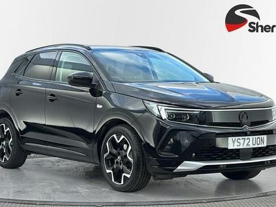 Used Vauxhall Grandland X Ultimate 130 HP (95 kW) 2023 Black SUV
