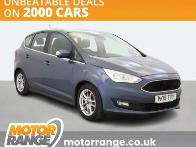 Used Ford C-MAX Zetec 123 HP (90 kW) 2019 Blue MPV