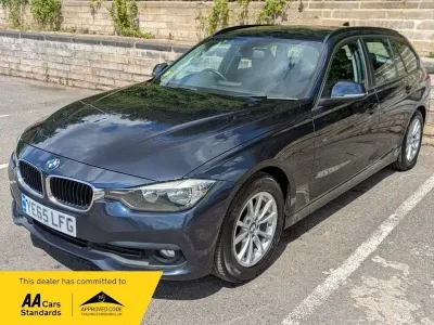 Used BMW 320 Efficient Dynamics 163 HP (119 kW) 2015 Blue Estate