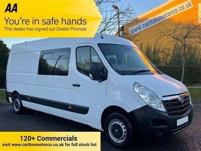 used Vauxhall Movano F3500 L3H2 [ MESS WELFARE +TOLIET ] Van LWB CDTI 125