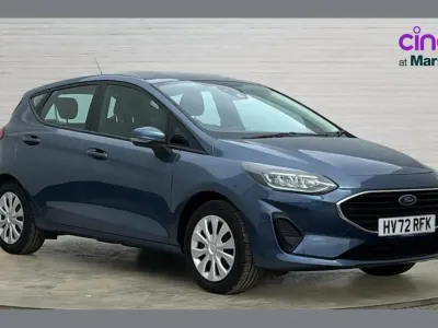 Used Ford Fiesta Trend 100 HP (73 kW) 2022 Blue Hatchback