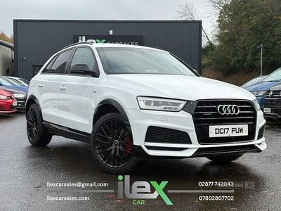 Used Audi Q3 Black Edition 184 HP (135 kW) 2017 White SUV