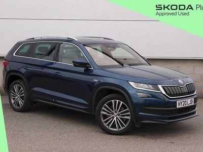 Petrol blue metallic Used 2020 Skoda Kodiaq LAURIN & KLEMENT SUV | £25,995 (Fair price)