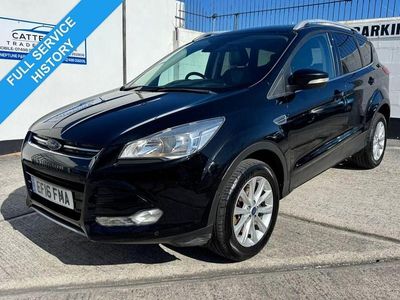 Used Ford Kuga Titanium 150 HP (110 kW) 2016 Black SUV