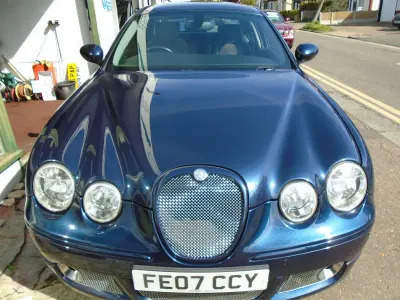 Used Jaguar S-Type S 207 HP (152 kW) 2007 Blue Sedan