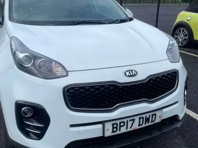Used Kia Sportage 177 HP (130 kW) 2017 White SUV