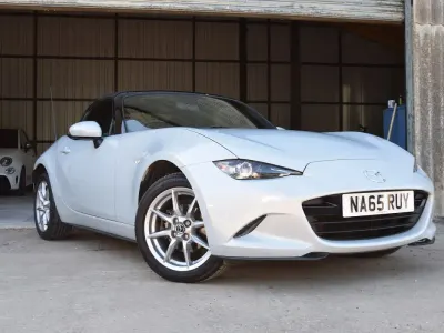 Used Mazda MX5 131 HP (96 kW) 2015 Silver Cabriolet