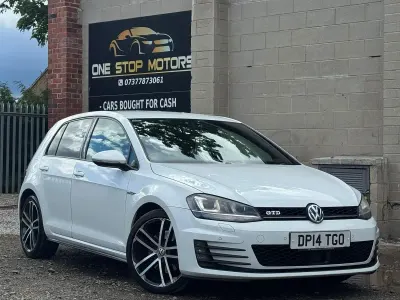 Second-hand VW Golf VII GTD 150 CP (110 kW) 2014 Alb Hatchback