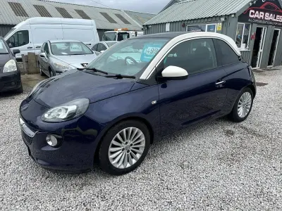 Used Vauxhall Adam Glam 87 HP (63 kW) 2014 Blue Hatchback
